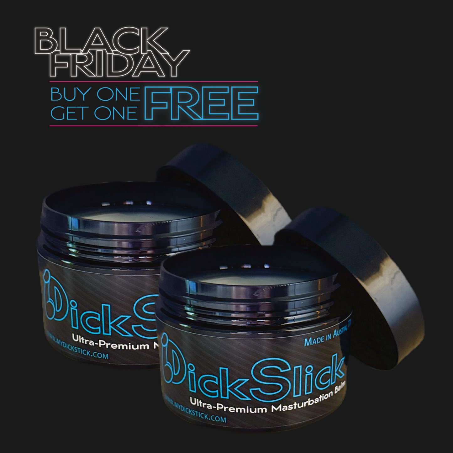 Small DickSlick Jar - Black Friday Deal - 2 Jars
