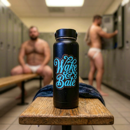 Wake and Bate Sticker