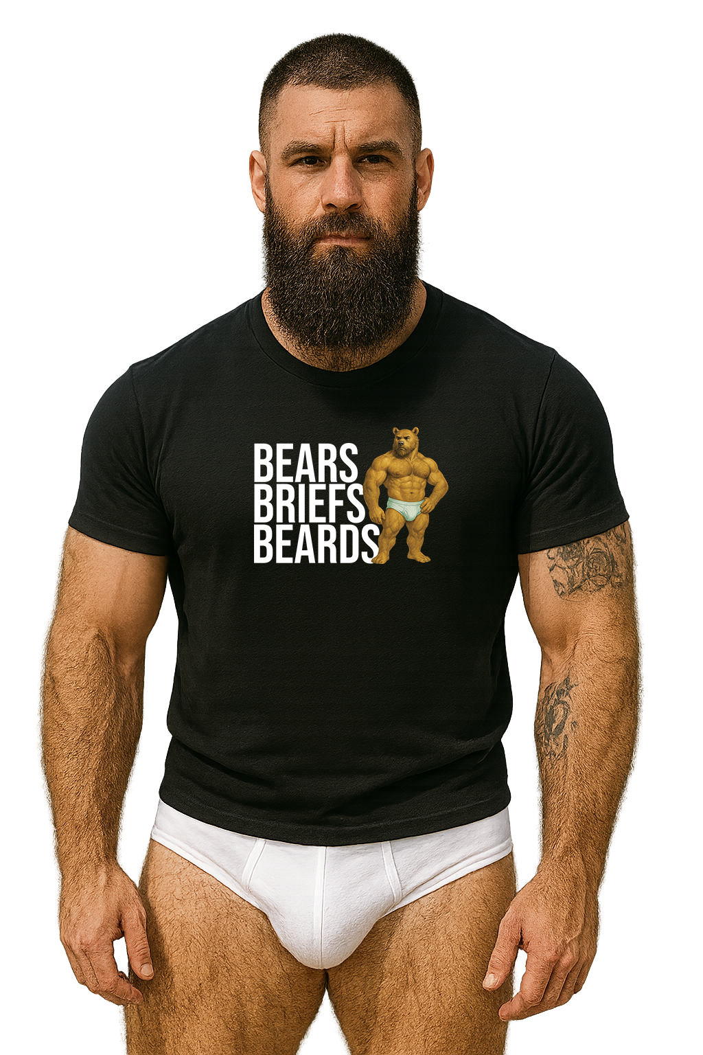 Bears | Briefs | Beards Tee